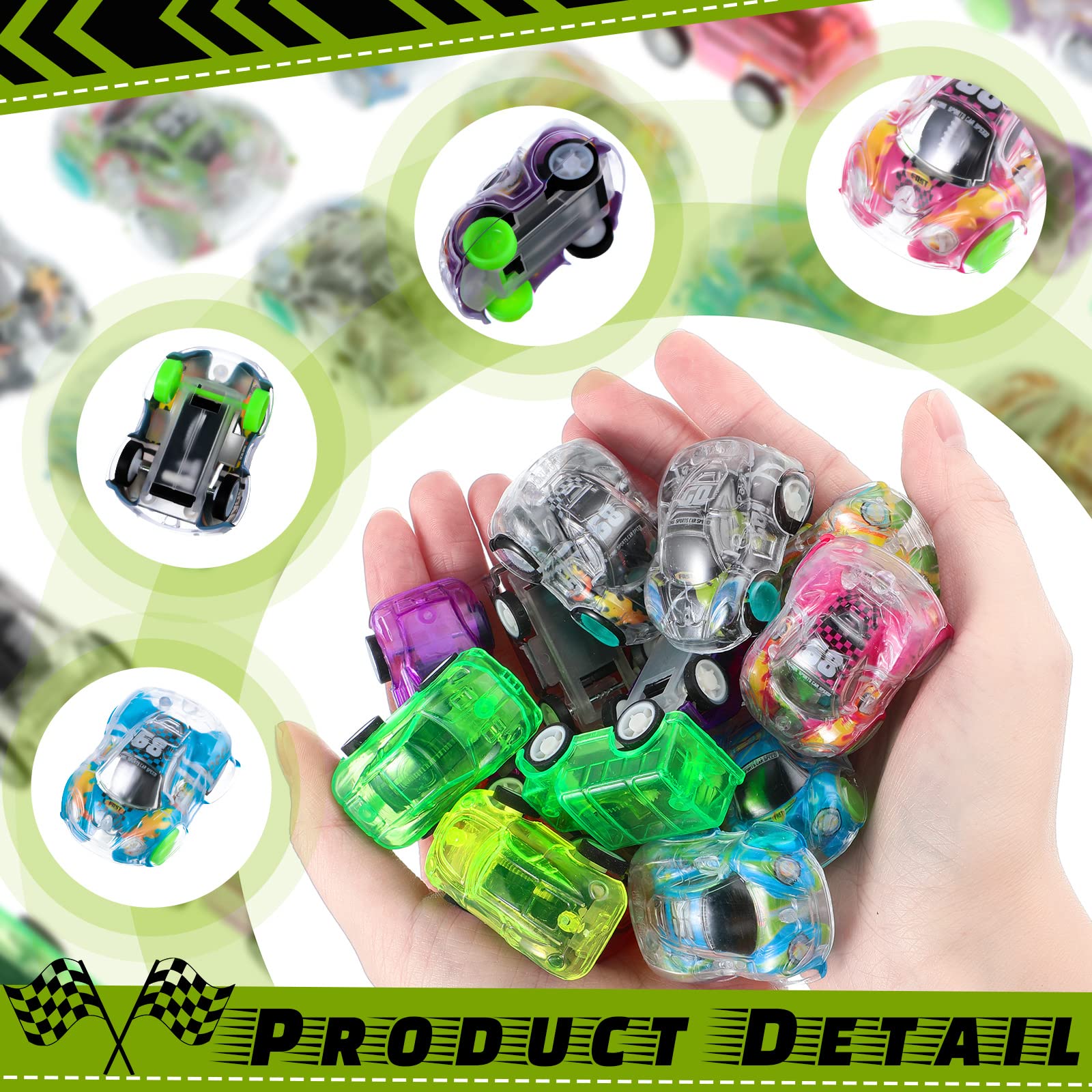 Amazon.co.jp: Leitee プルバックカー ミニカー おもちゃ プラスチック