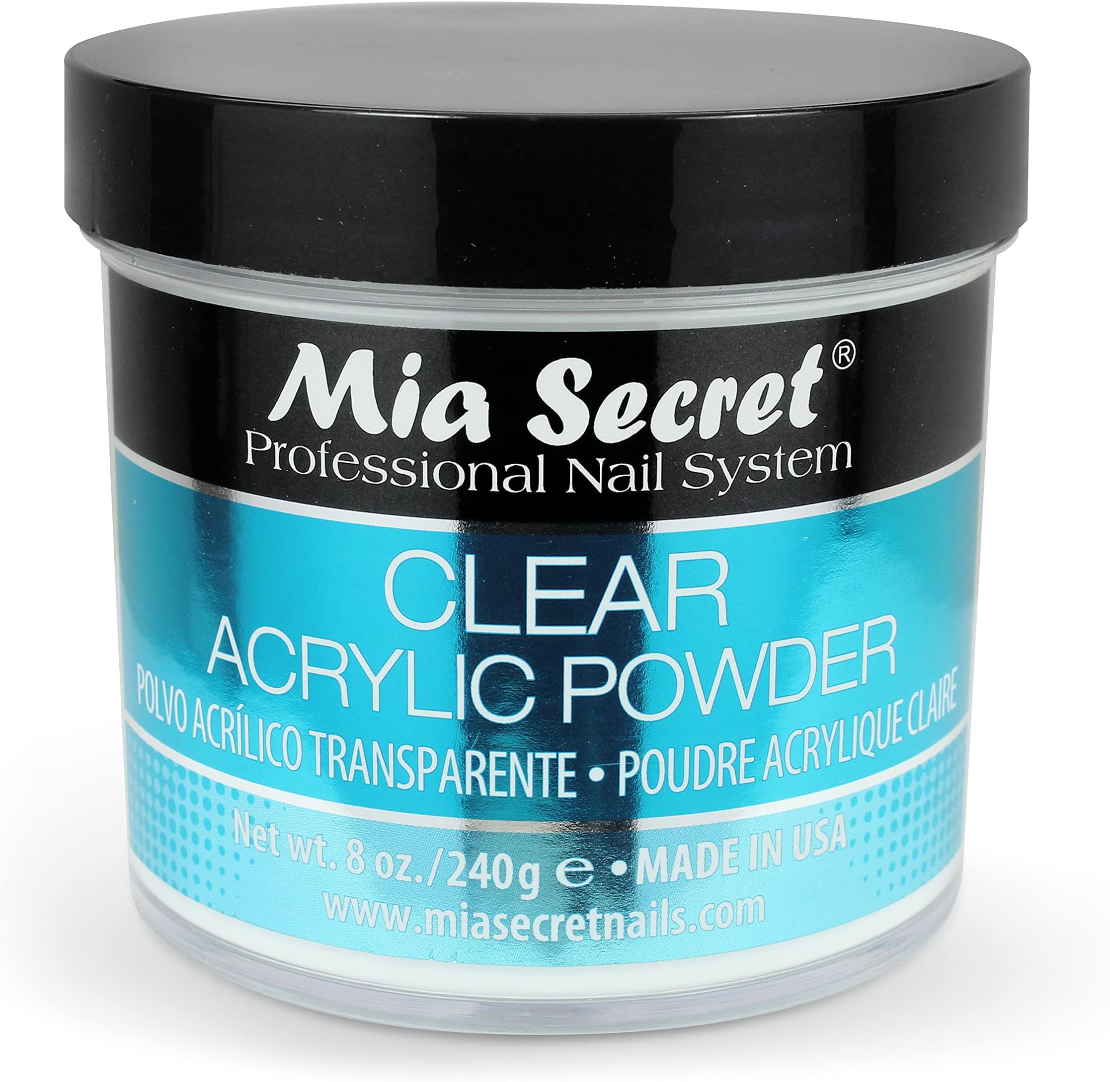Mia Secret Clear Acrylic Powder (8oz)