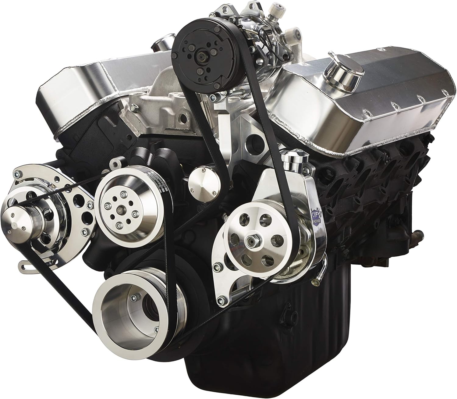 Chevy Big Bock Serpentine Kit - Alternator, Power Steering & A/C Applications
