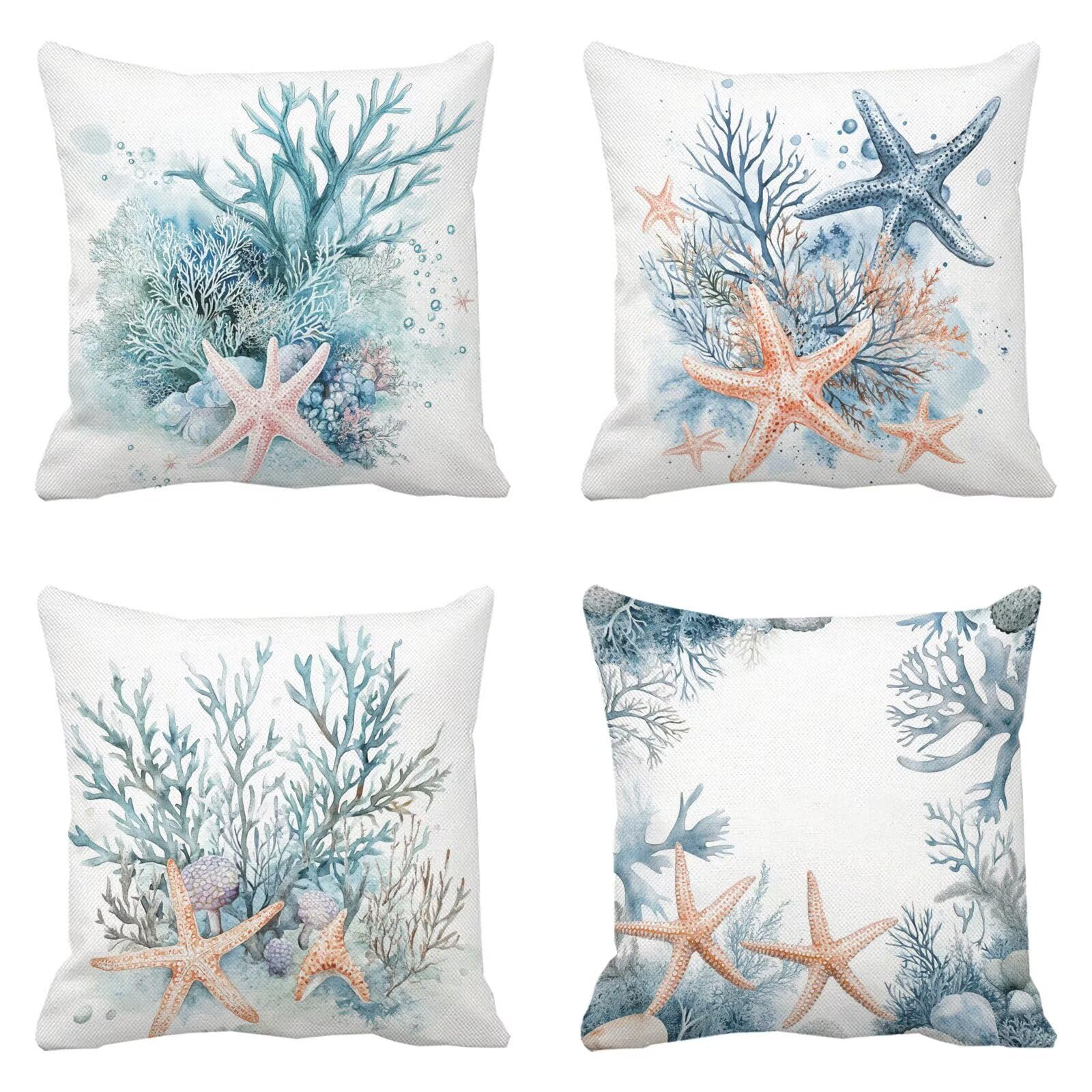 Housse coussin 70x70 bleu imperméable k-1151 pour protéger vos assises de jardin