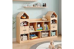 Vabches Toddler Shelf: A Magical Haven for Toys and Books