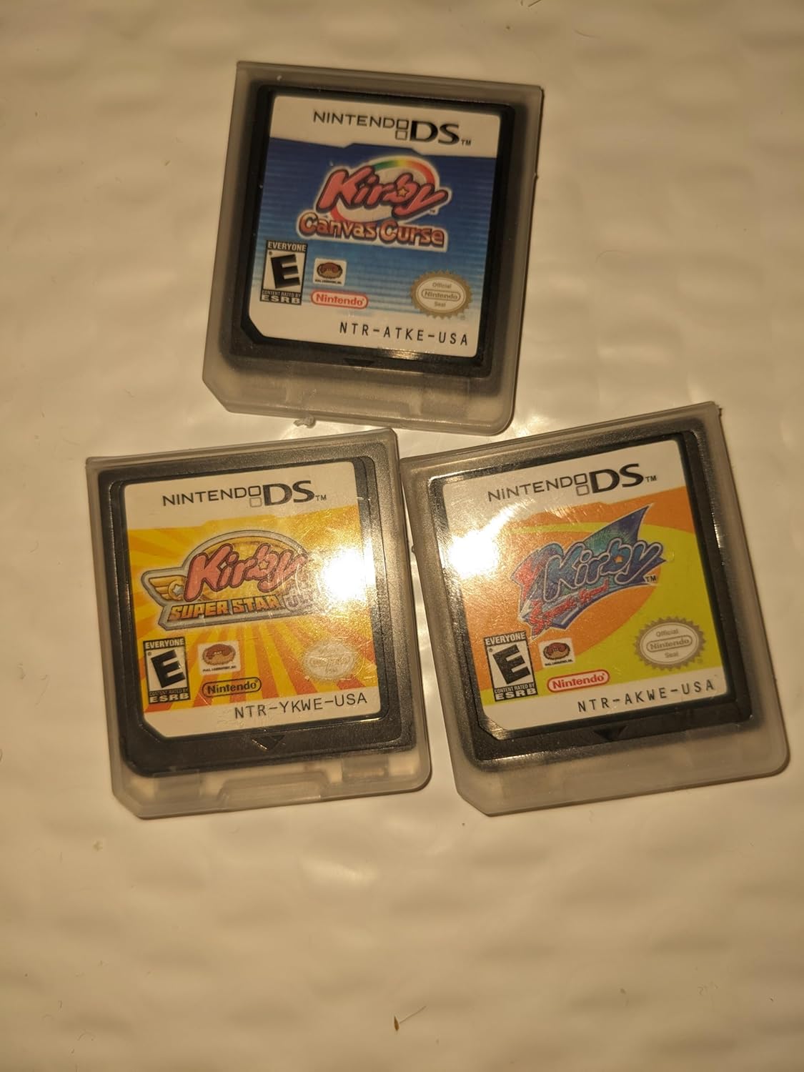 Canvas Curse Squeak Squad & Super Star Ultra x3 Games Nintendo DS Cartridge Games
