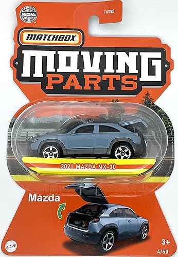 Matchbox 2022 - Piezas móviles - Mazda MX-30 2021 Gris