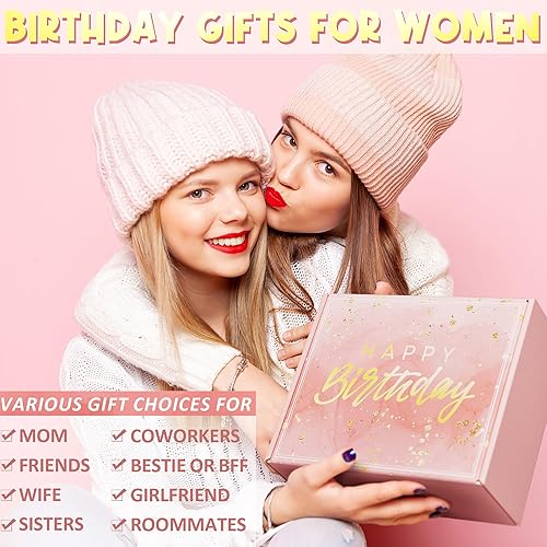 Miniatura 2 de Regalos de cumpleaños para mujeres, amistad, juego de cesta relajante de regalo de spa para mujeres, regalo de cuidado personal, regalo único de