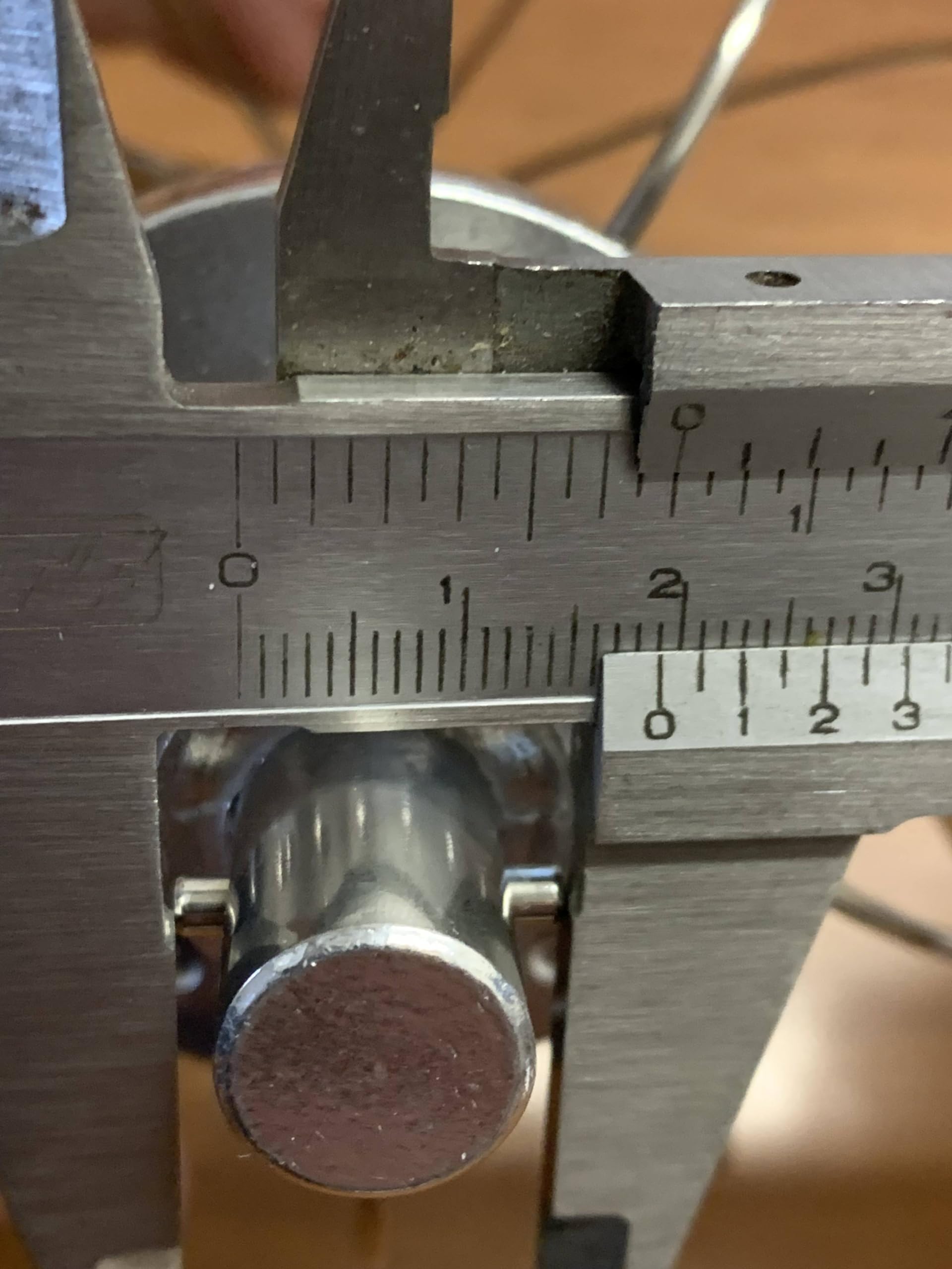 FRUSTA X IMPASTATRICE TUTTA IN ACCIAIO, PERNO DI ATTACCO A BAIONETTA MASCHIO CON 2 DENTI, COMPATIBILE CON (KLAR-STEIN) Bella/Lucia - DPE - OLIMPIC - ALT 16CM - VERIFICARE MISURE E TIPO DI ATTACCO