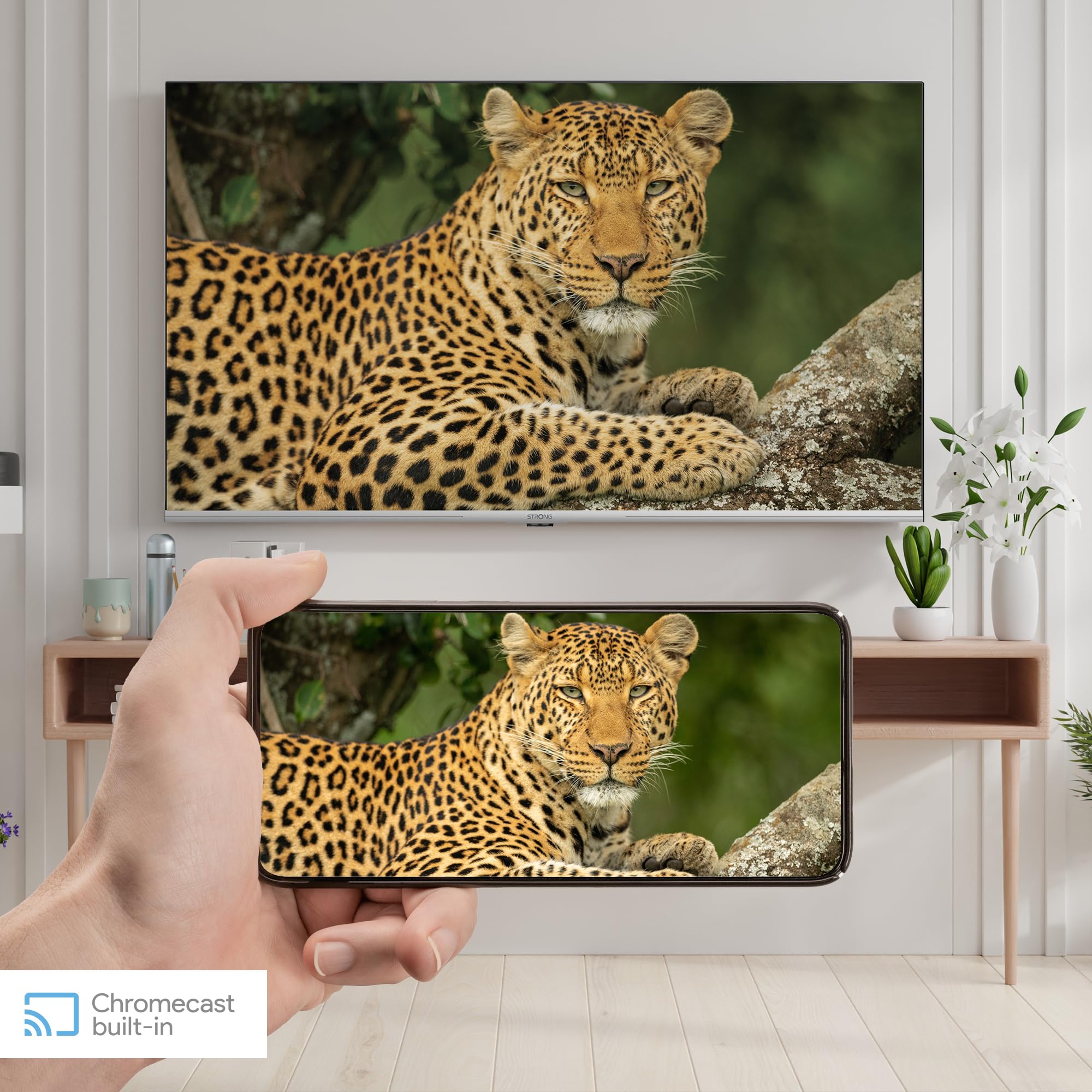 Smart TV 4K UHD Strong 43 Pollici SRT43UD6593 - Dettaglio
