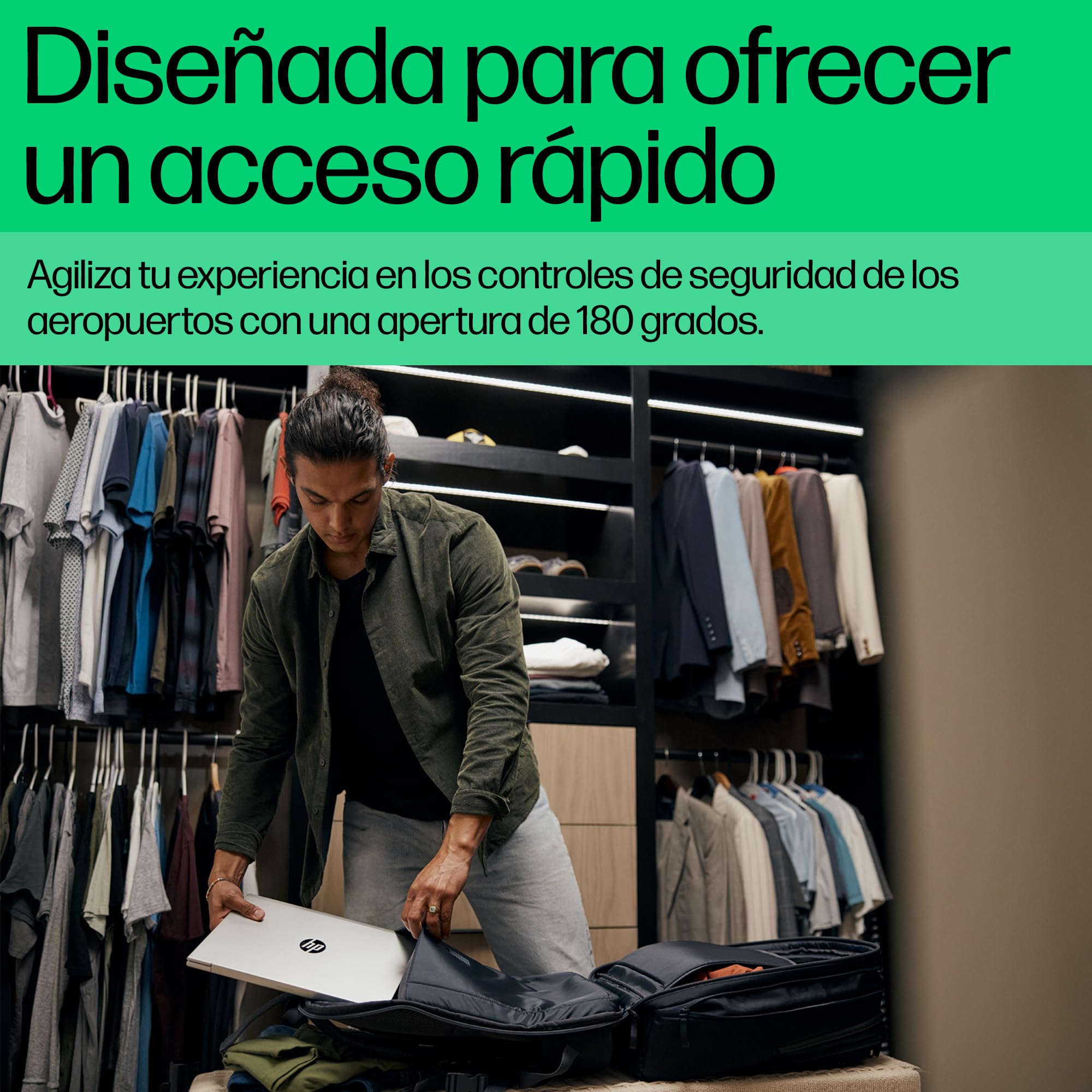 HP Mochila para portátiles hasta 17" Travel Plus, 30 litros, Unisex Adulto, Negro, Grande