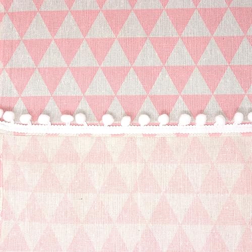 Miniatura 6 de yueton Funda para horno de microondas, color rosa, a prueba de polvo, funda de algodón y lino, protector de electrodomésticos para el hogar,