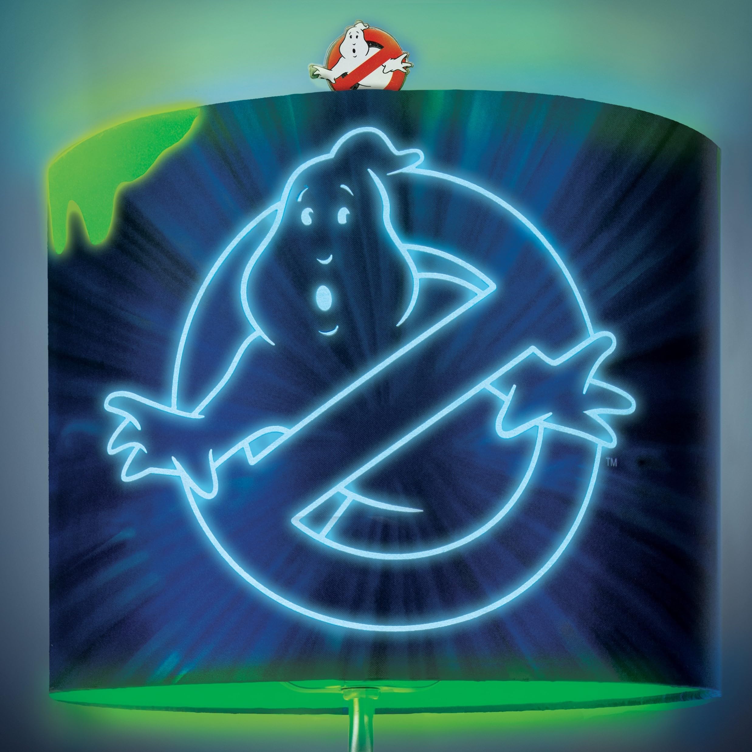 The Bradford Exchange Ghostbusters Sculpted Slimer Table Lamp