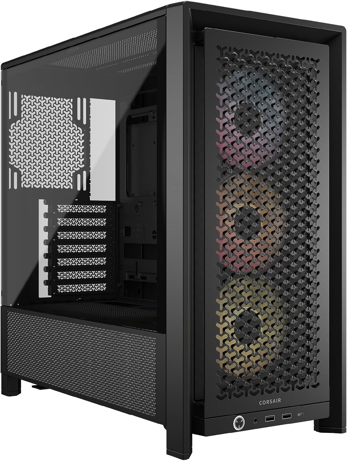 CORSAIR 4000D RS ARGB ブラック PCケース