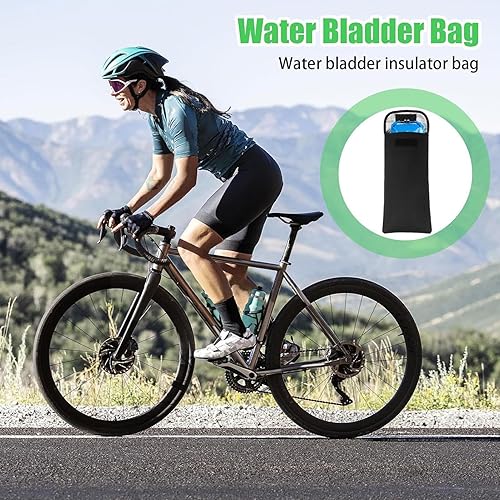 Miniatura 2 de Mochila de agua, contenedor ligero aislado de 3 litros - Funda aislante de hidratación para enfriar - para camping, correr, ciclismo, mochilero al