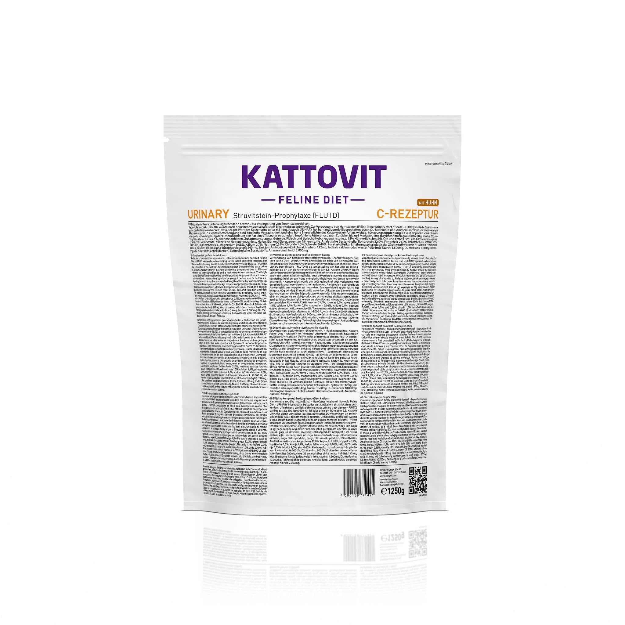 Kattovit Urinary kurczak 1 x 1,25 kg