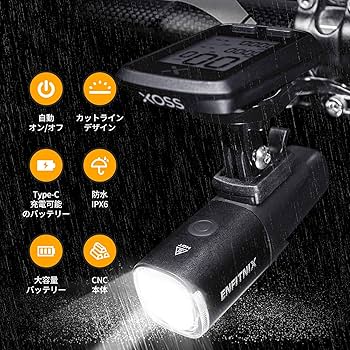 新品⭐️アンモナイト車速反応式自転車用オートヘッドライトスマホ連動GPS Amazon | Ammonite(アンモナイト)車速反応式自転車用オート
