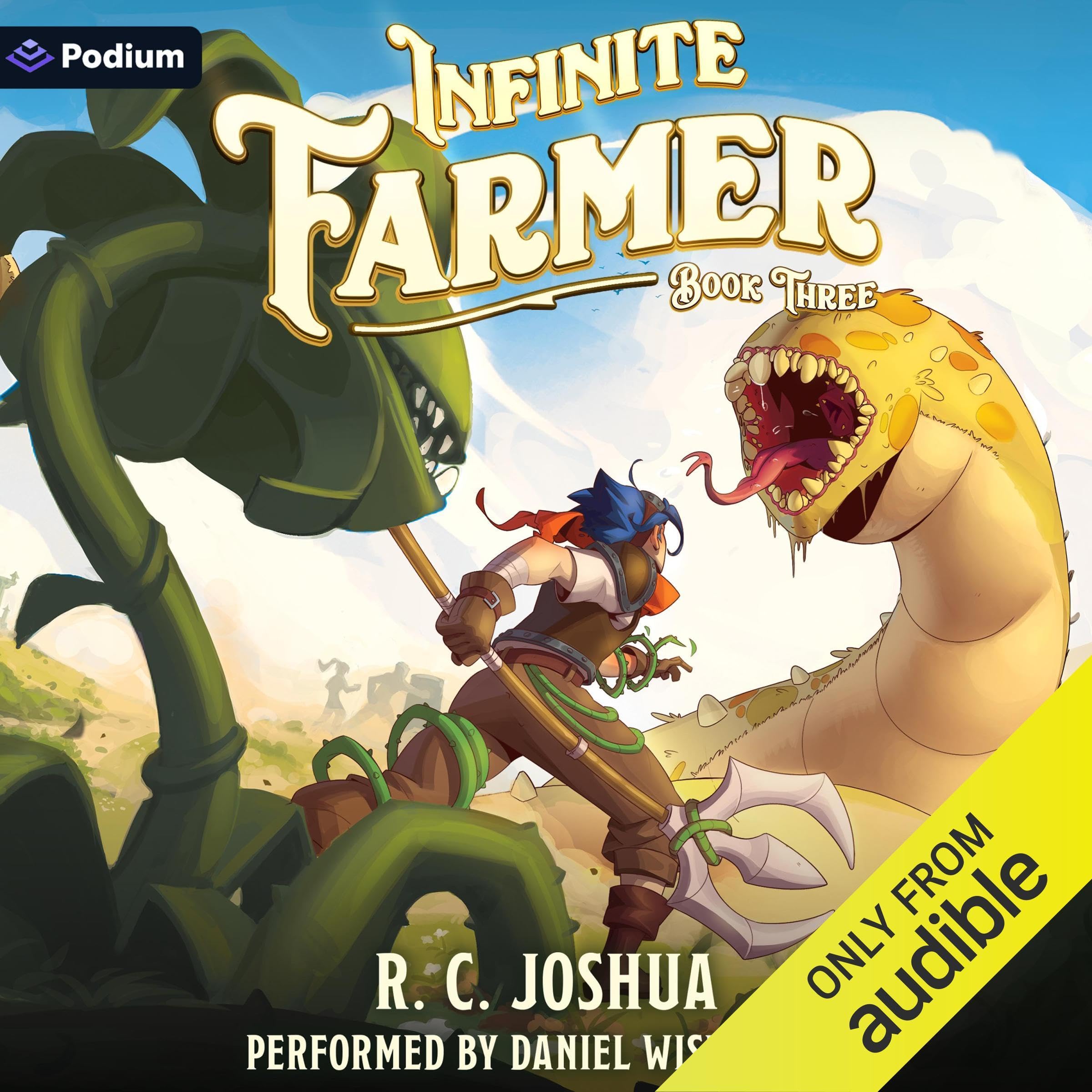 Cover art for Infinite Farmer 3: A Dungeon-Core Cultivation LitRPG