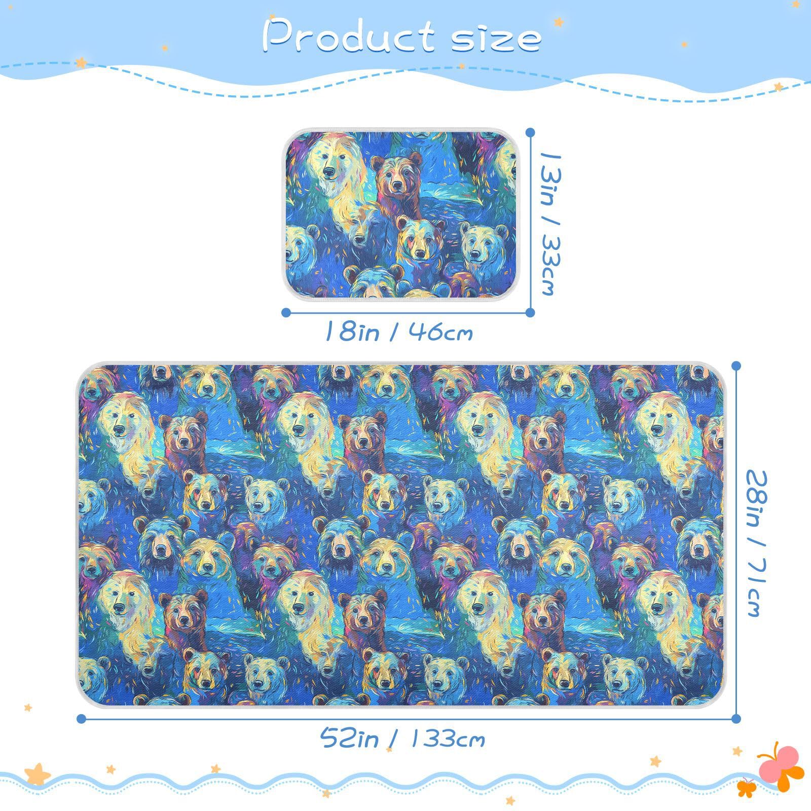 Cooling Baby Bed Mattress Protector 28