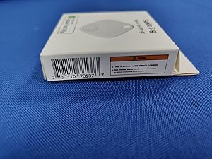 Air Tracker Tags 2 Pack - for iOS Only - Bluetooth Keys Finder Luggage Tracker Compatible with Apple Find My APP, Item Locator for Luggage, Backpack, Suitcases, Replaceable Battery (Black)