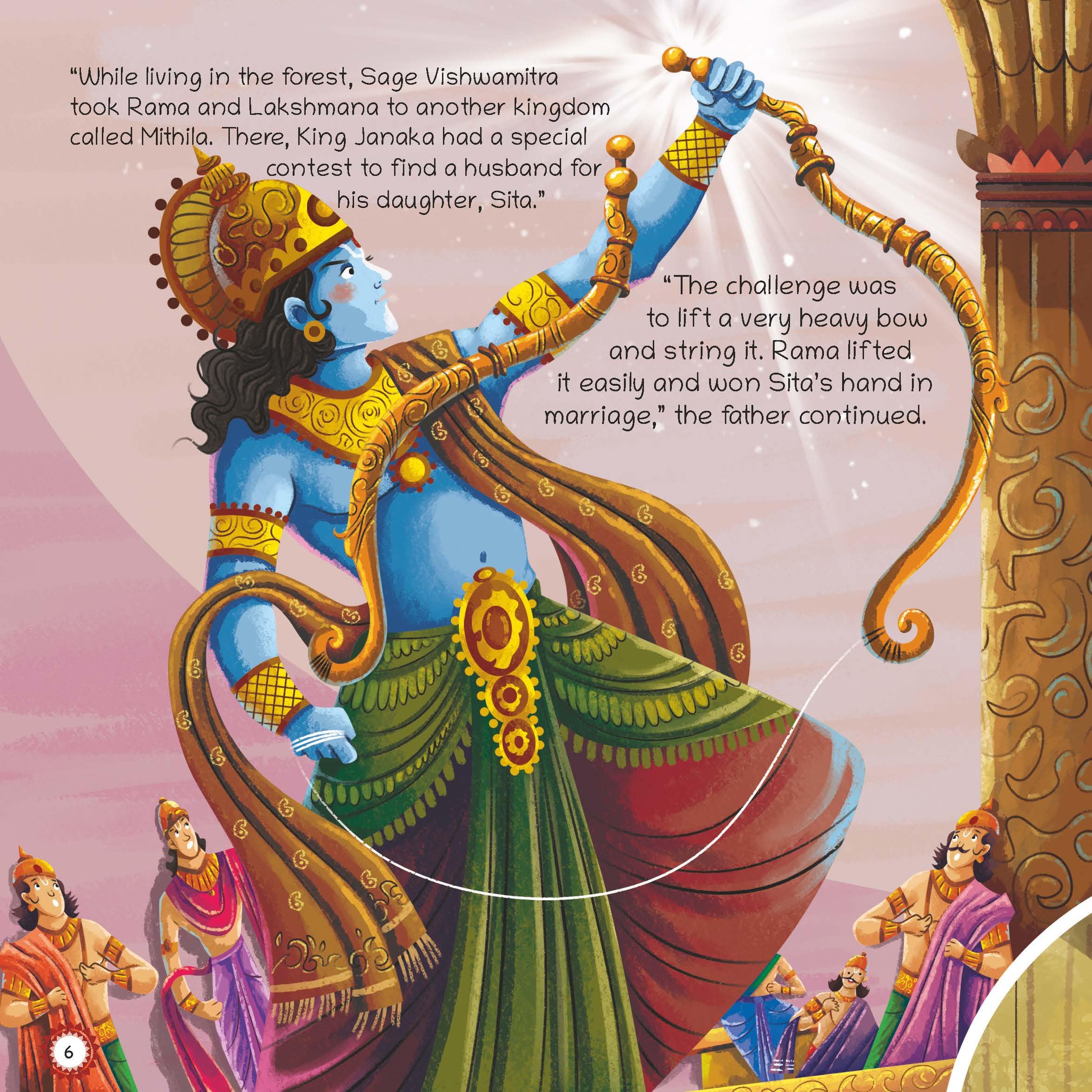 Oswaal Lil Legends My Little Board Book of Mythological Tales of Lord Rama for Kids Age 3+ Years | Enchanting Indian Stories with Colourful Illustrations | Hindu Mythology Picture Book 2