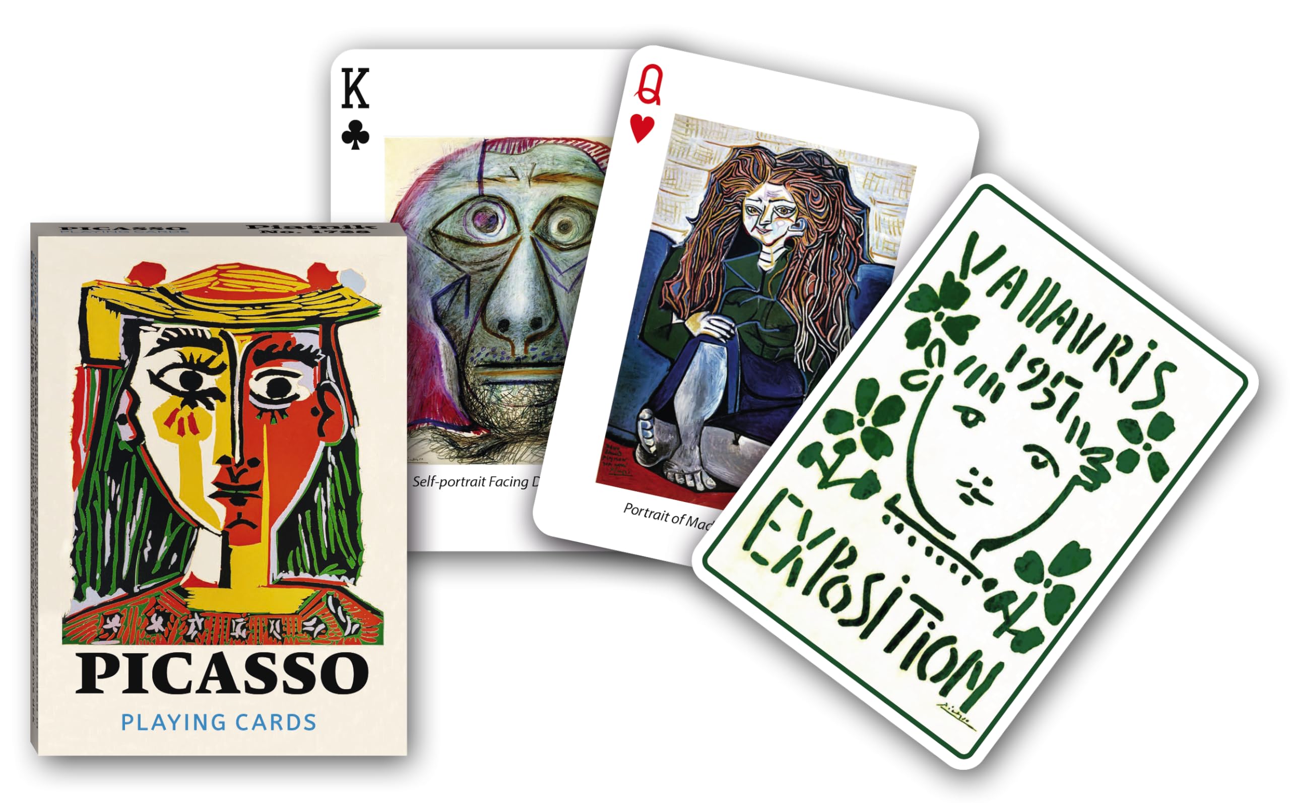 Piatnik 1728 Picasso Card Game with 55 Sheets