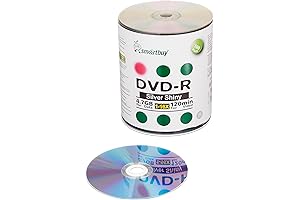 Smart Buy 100 Pack Blank DVDs
