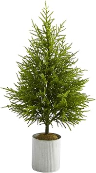 Nearly Natural 49in. Norfolk Island Pine Natural Look Artificial Tree