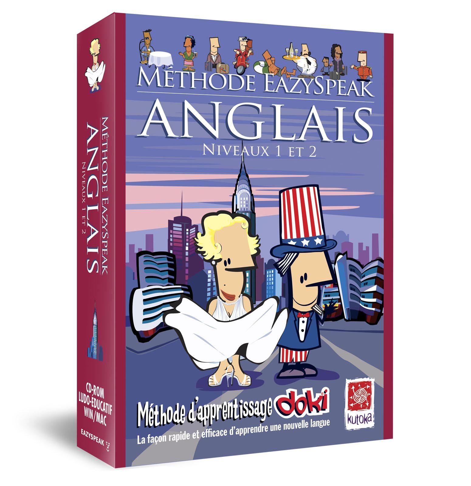 EazySpeak Anglais Niveau 1 & 2 (vf)