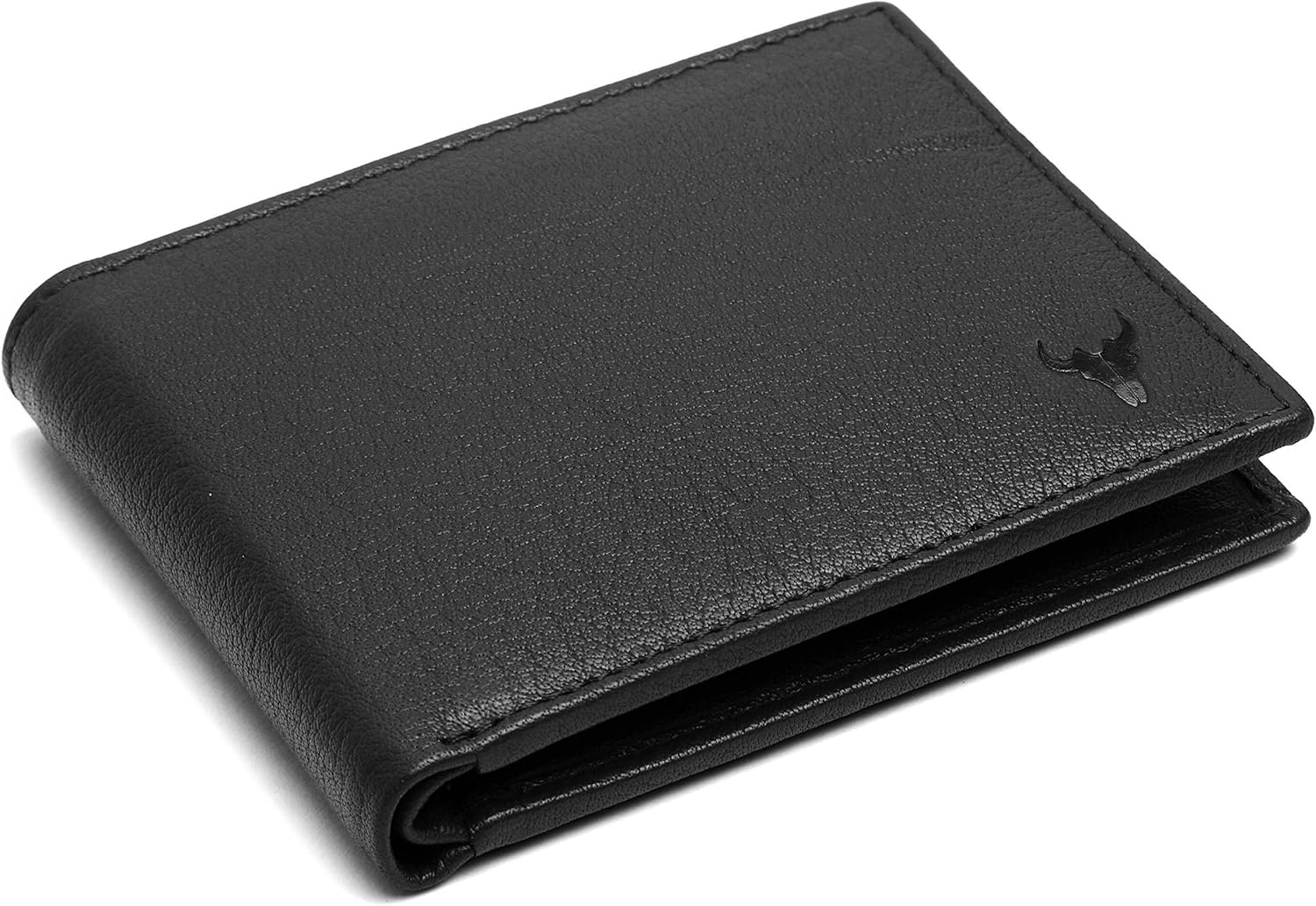 NAPA HIDE Top Grain Genuine Leather Wallet for Men, BLACK NAPPA, Travel Accessories