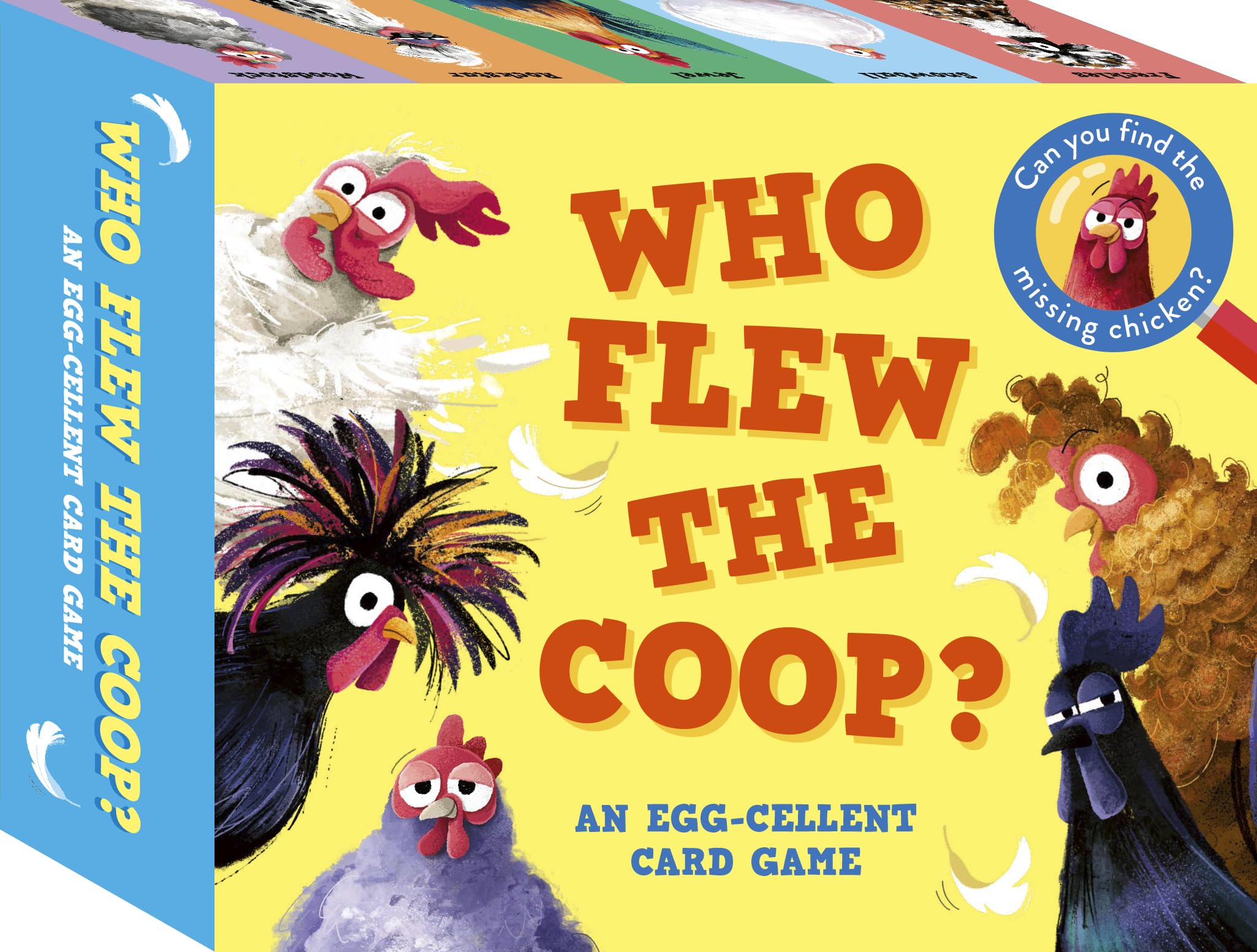 Who Flew the Coop?: An Egg-cellent Card Game: Can you find the missing chicken?