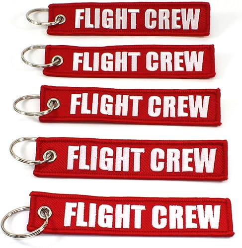Miniatura 6 de Rotary13B1 FLIGHT CREW - RojoBlanco - 5pcs Llaveros, Rojo -