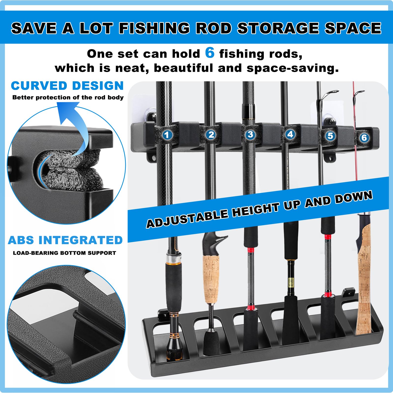 Support De Canne Berkley Quick Draw Rod Holder - Leurre De La Pêche - Foto 2