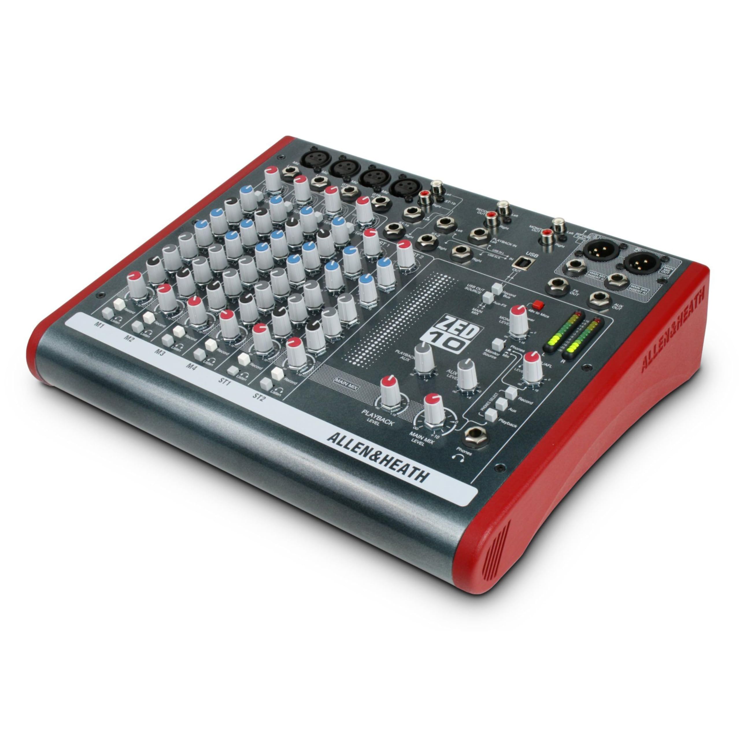 ALLEN & HEATH ZED-10 USB搭載 コンパクトミキサー Amazon | Allen & Heath ZED-10 4 x モノラル、2 x ステレオ、USB