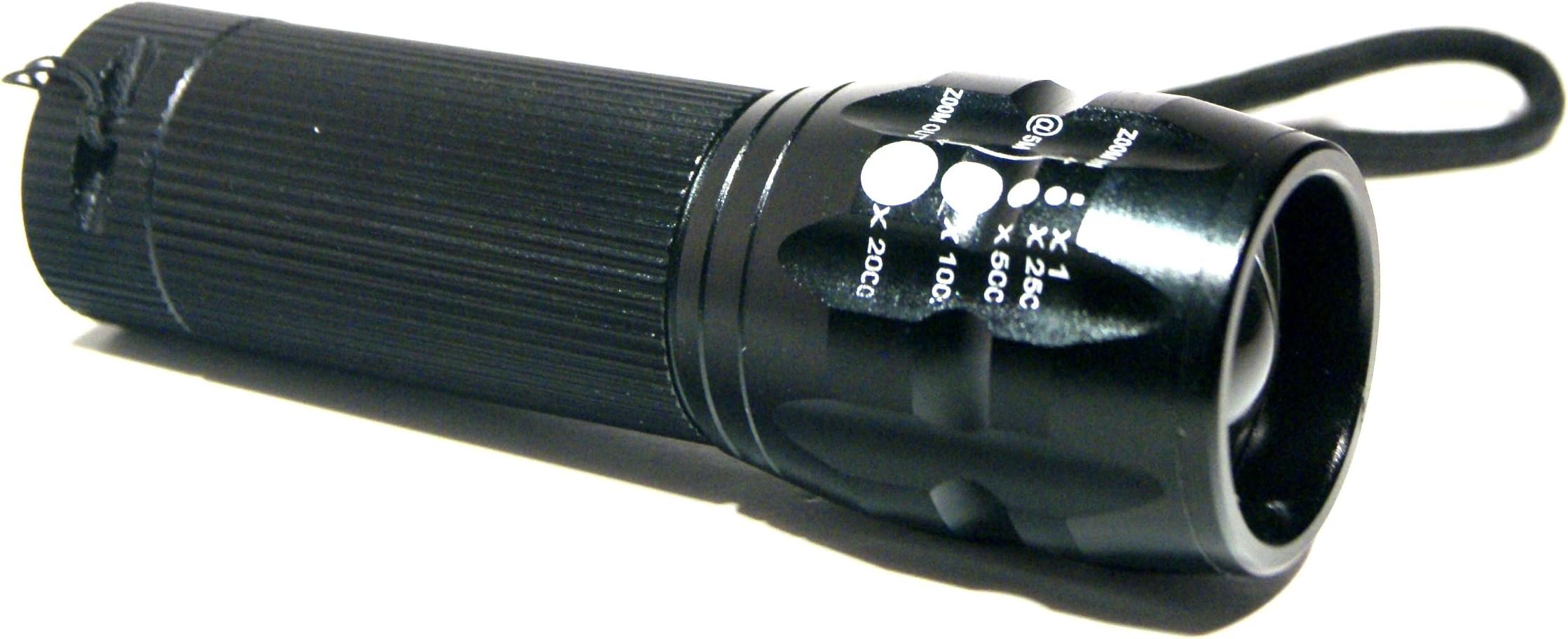 240 Lumen Zoomable CREE Q5 LED AAA Flashlight Torch Zoom Lamp Light