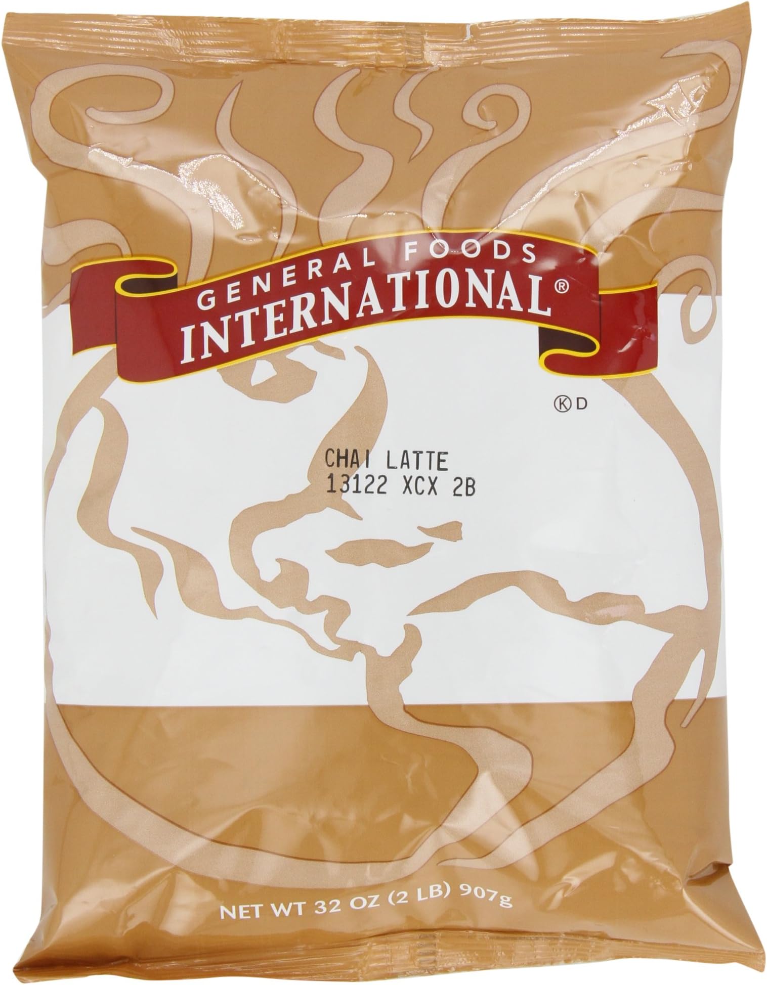 General Foods International Chai Latte Tea Mix (2 lbs Bags, Pack of 6)