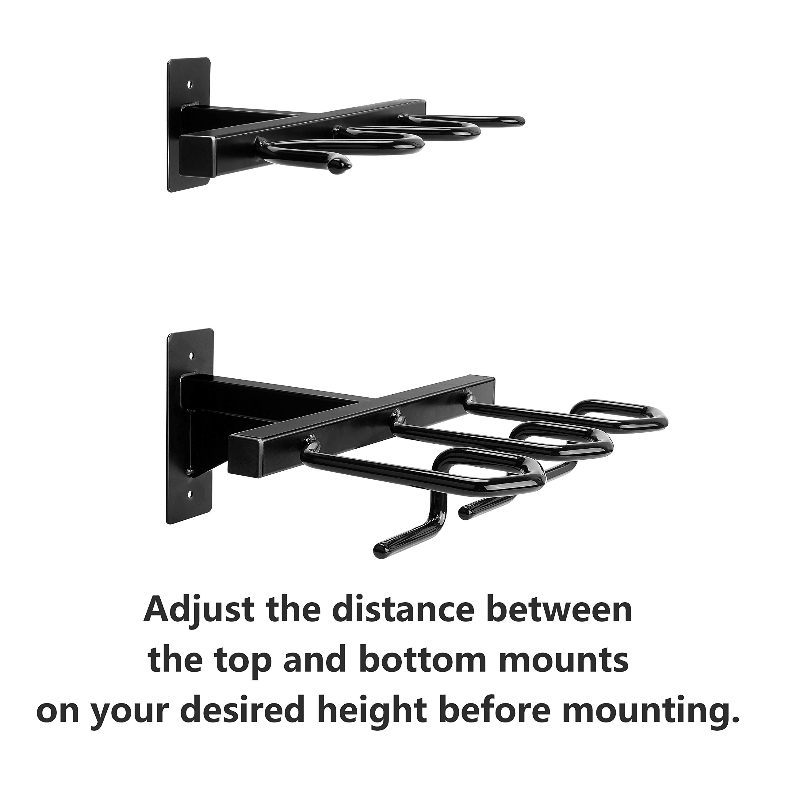 Adoreal Gun Rack, Gun Rack Wall Mount for Rifles and Shotguns, Rifle