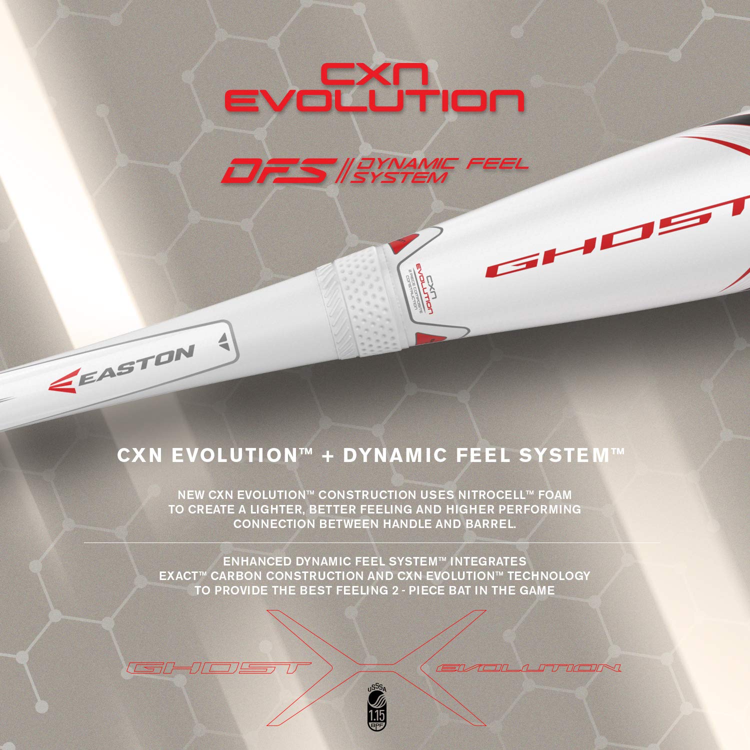 Amazon.com : EASTON GHOST X EVOLUTION -10 USSSA Baseball Bat