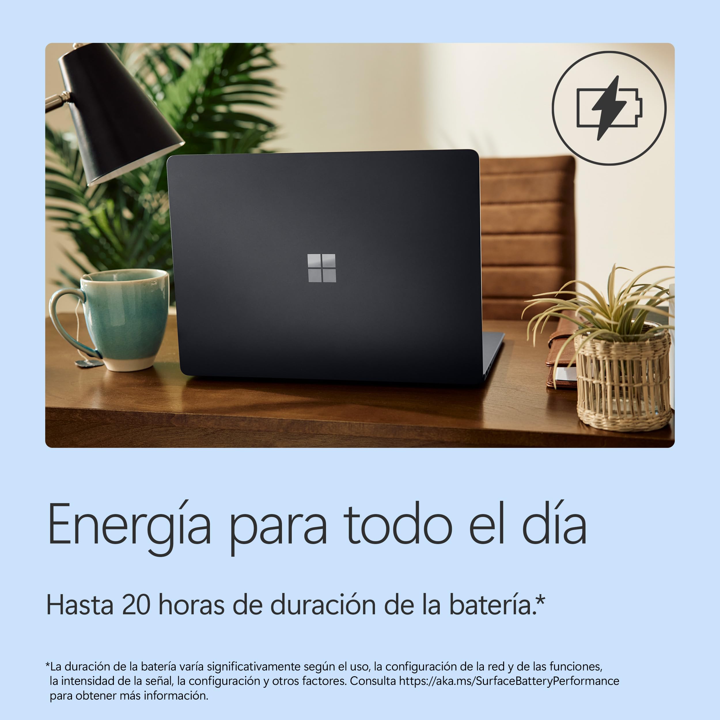 Microsoft Surface Laptop | 13.8" LCD | Snapdragon X2 Plus (10 Core) | 16GB de RAM | SSD 512GB | Negro | Windows 11 Home | Último Modelo (8ª edición)