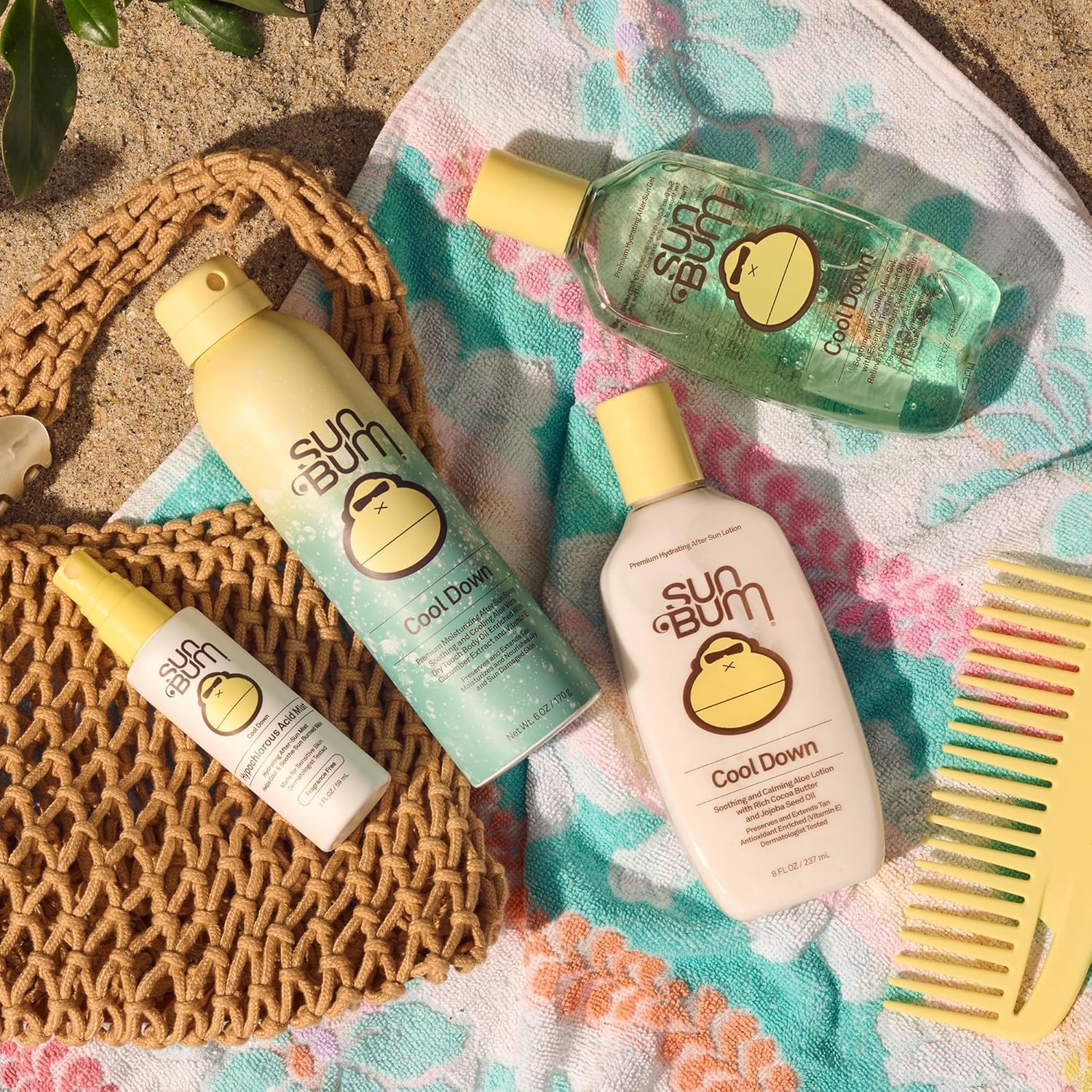 Amazon.com : Sun Bum Cool Down Aloe Vera Gel - Vegan After Sun