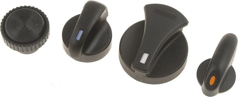 Kit de manoplas de controle do aquecedor HVAC Dorman 76904 para veículos Ford e Mercury