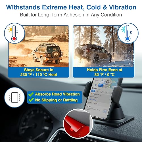 Miniatura 4 de Heavy Duty Double-Sided Adhesive Pads – 48 Pre-Cut Foam Mounting Squares with Adhesion Promoter, Heat & Weather-Resistant Tape for Outdoor Lights,