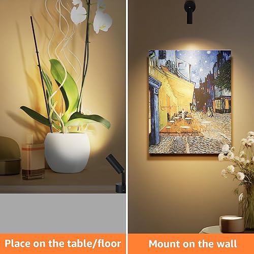 Miniatura 7 de Luces LED ajustables de 3000 K4000 K5000K para plantas, imágenes, obras de arte, cable de 10 pies, regulable, paquete de 2