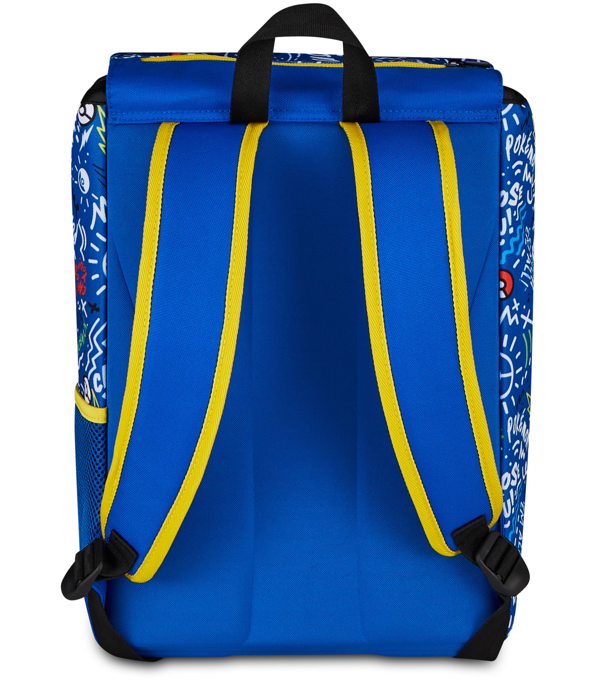 Seven Zaino Scuola Estensibile Big Pokemon, Blu, 24L, Espandibile tramite zip, Tasca frontale, Tasca laterale portaborraccia, Scuola elementare, Bambino, Bambina