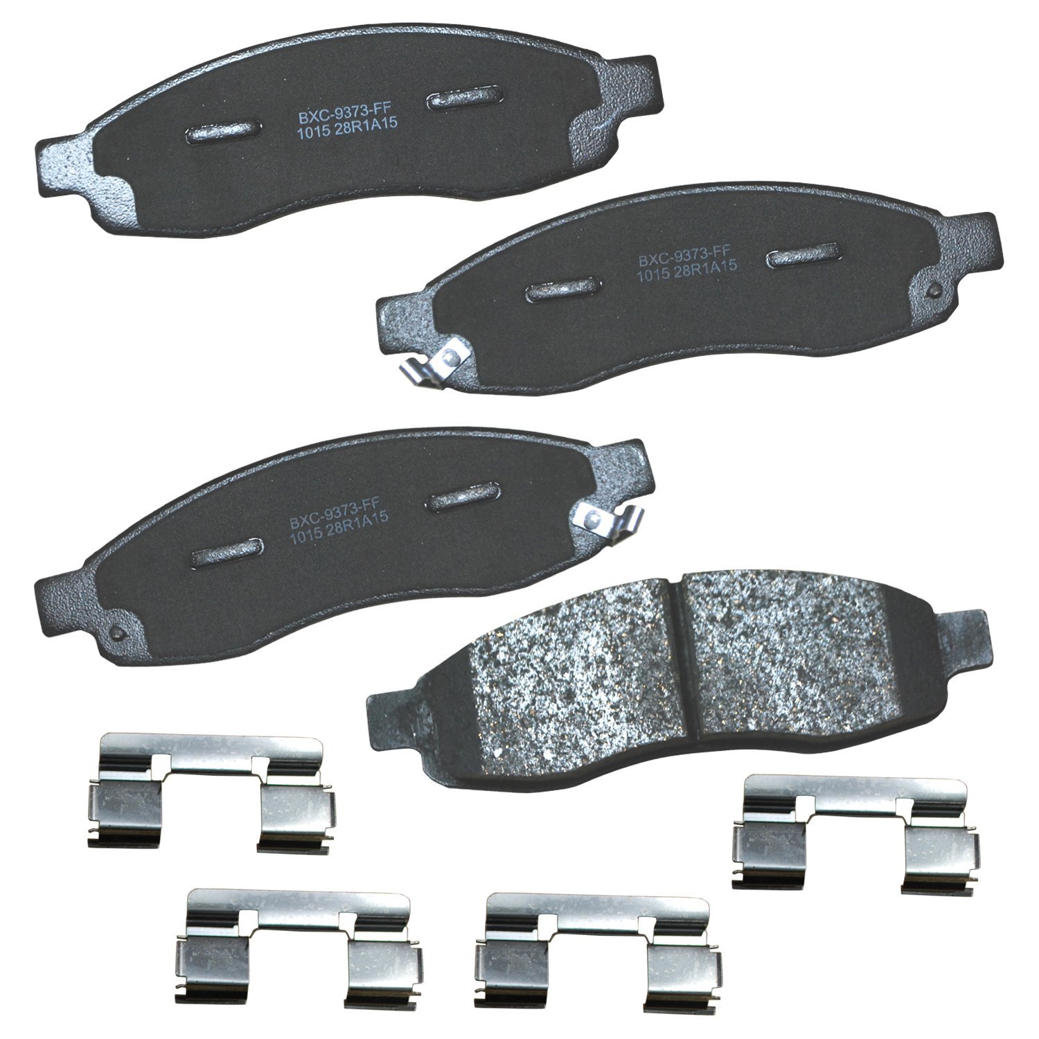 Bendix Premium SBC1015 Ceramic Front Brake Pads for INFINITI QX56 2006-2004, Nissan Armada 2006-2005, Pathfinder Armada 2004, TITAN 2007-2004