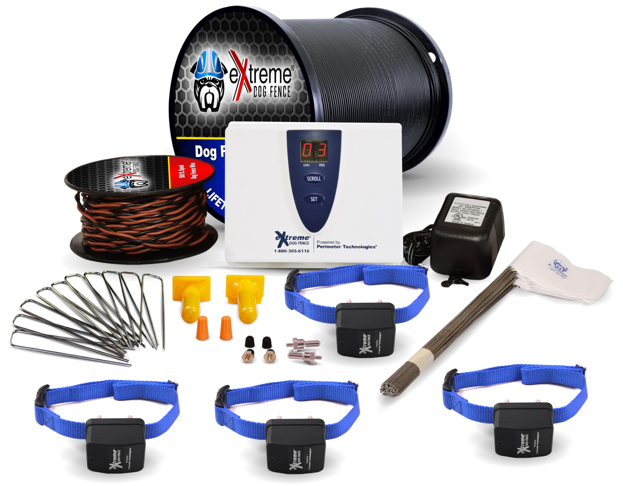 Extreme Dog Fence Stubborn Dog 5 Dog Kit
