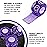WOD Nation Hook Grip Athletic Tape - Sweatproof Thumb Tape for Powerlifting - Flexible Wraps for Hand Grips - Pack of 3, 23 ft Rolls, Purple