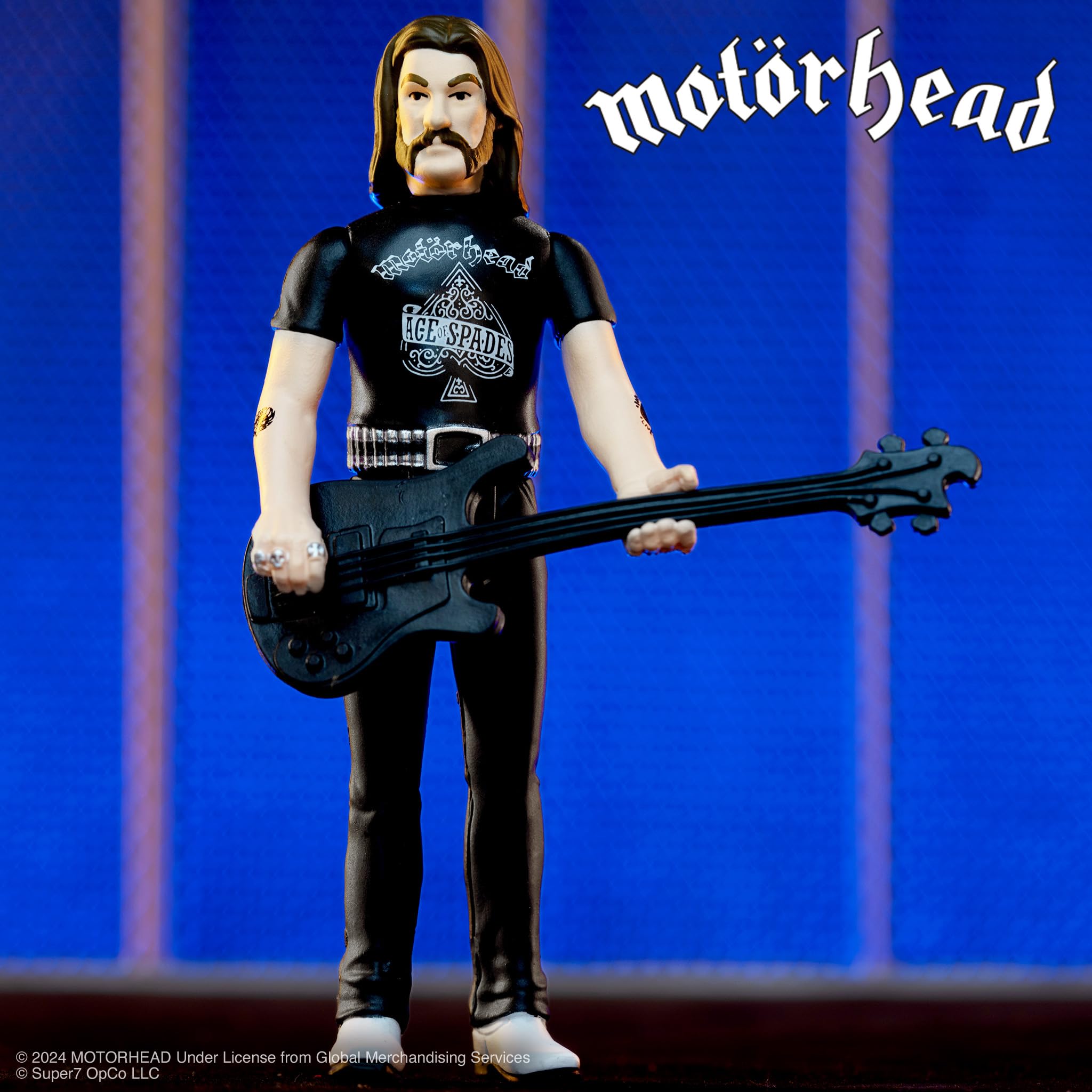 Amazon.com: Super7 Motorhead Lemmy (Ace of Spades) Reaction