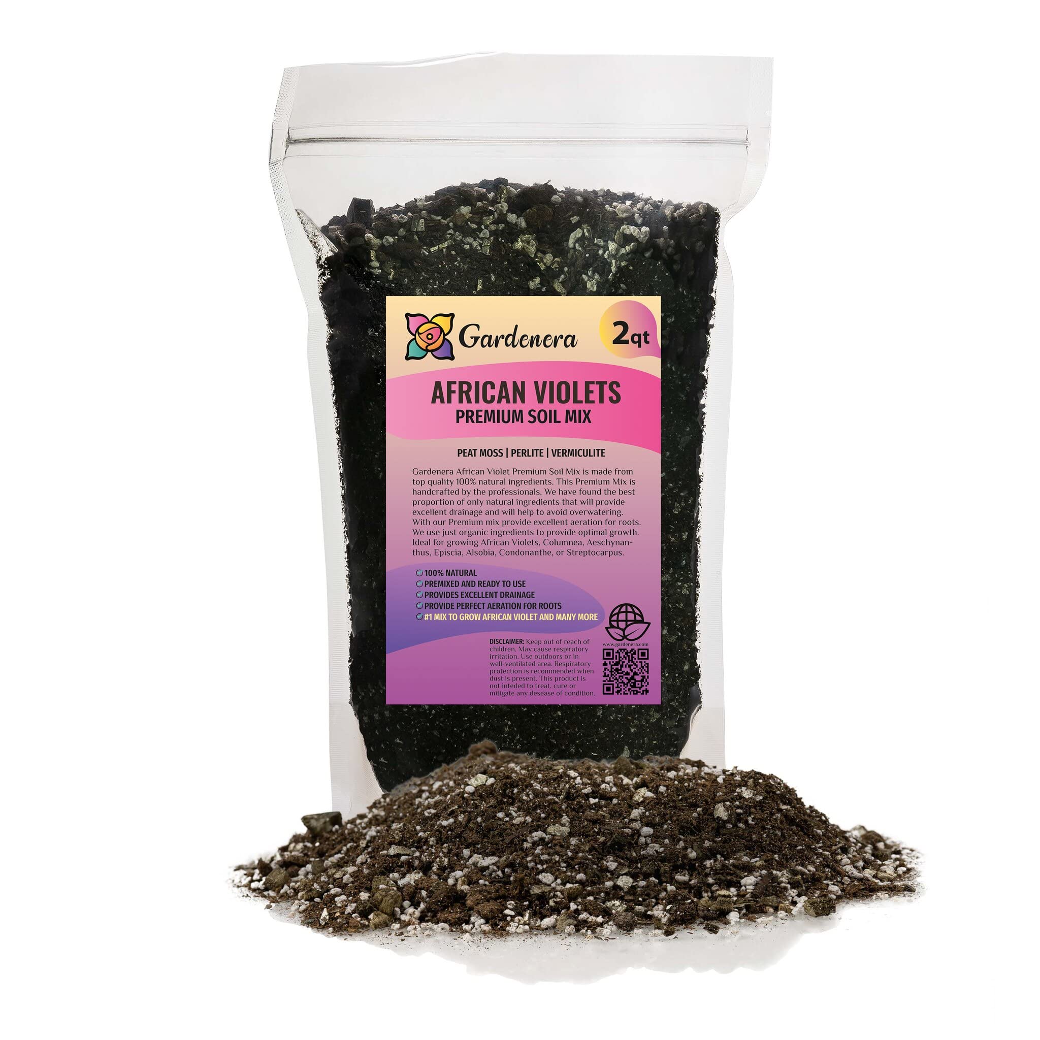 Gardenera African Violets and Gesneriad Premium Soil Mix