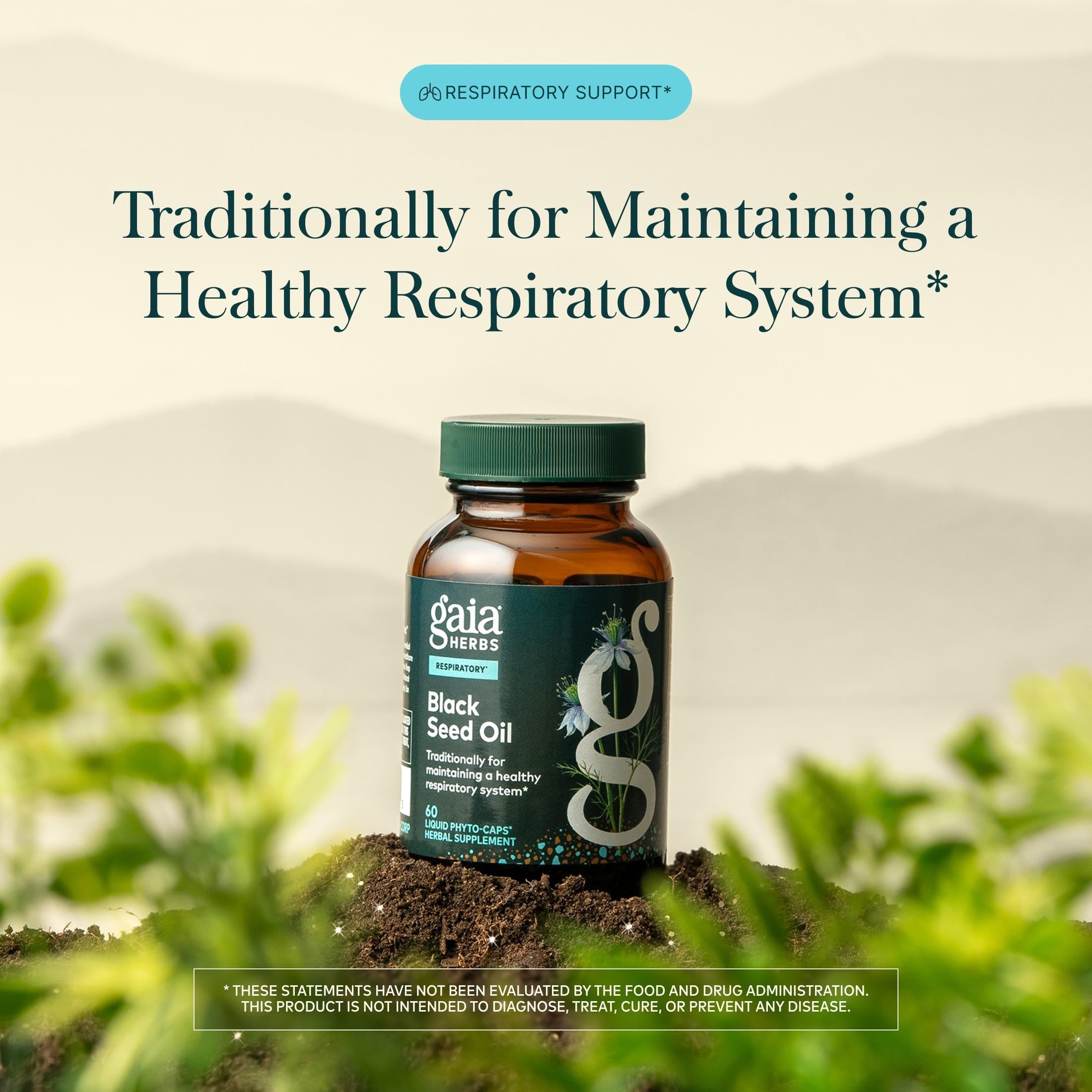 Gaia Herbs Black Seed Oil, 60 Vegan Capsules, 30 Servings — Amazon image 3