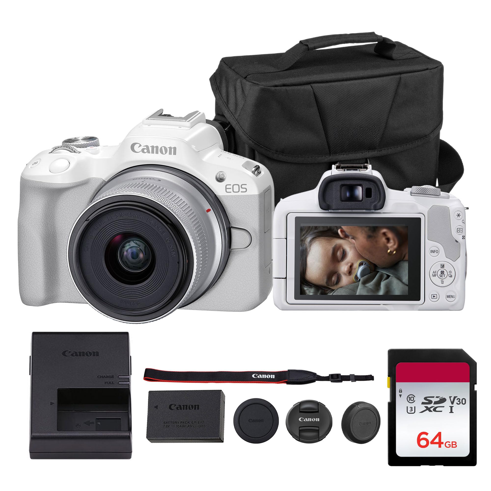 Amazon.com : Canon EOS R50 Mirrorless Camera Kit – APS-C RF Camera