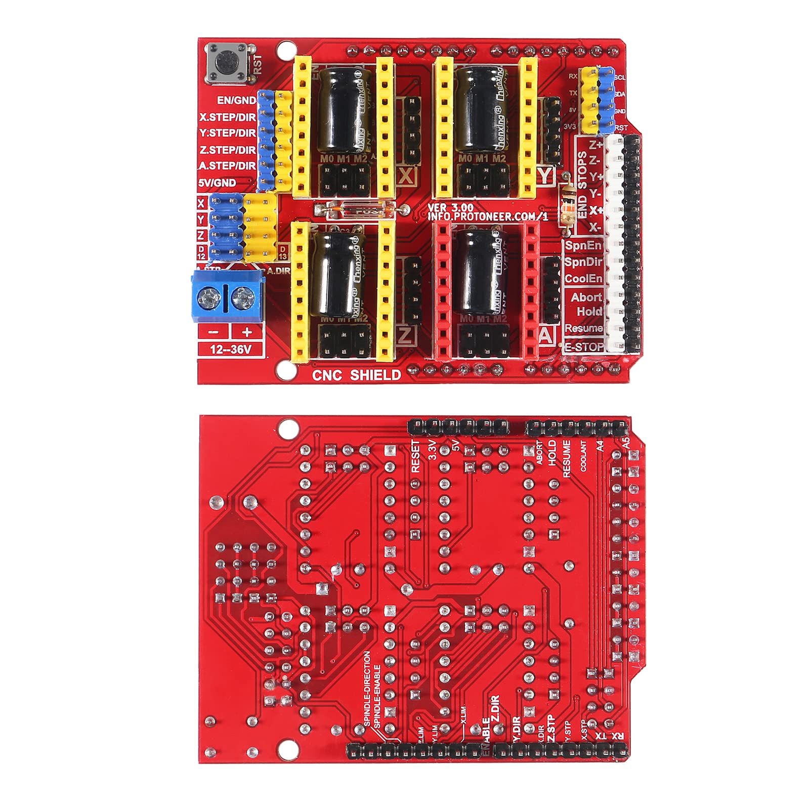 Amazon.com: AITIAO CNC Shield Expansion Board V3.0 + 4Pcs DRV8825