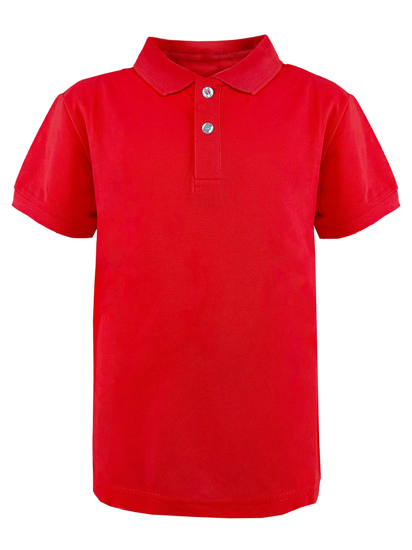 JOPHY & CO. Polo Camiseta deportiva de entrenamiento escolar de manga corta y larga para niños y adolescentes, unisex, cód. 2900