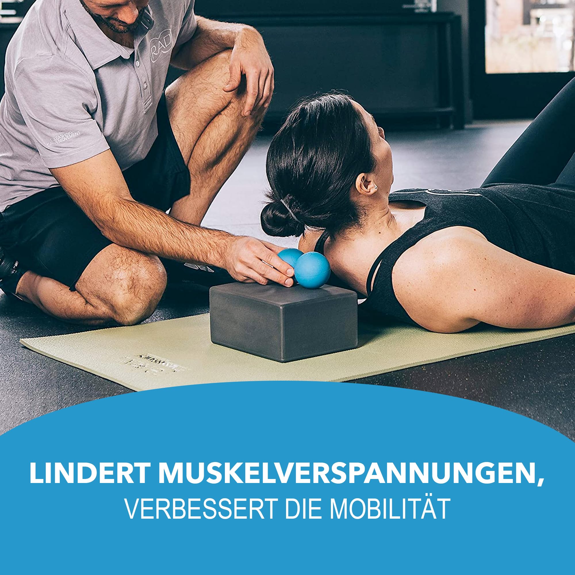 RAD Roller I Myofasziale Release-Tools I Multiple Densities I Selbstmassage Mobilität und Erholung